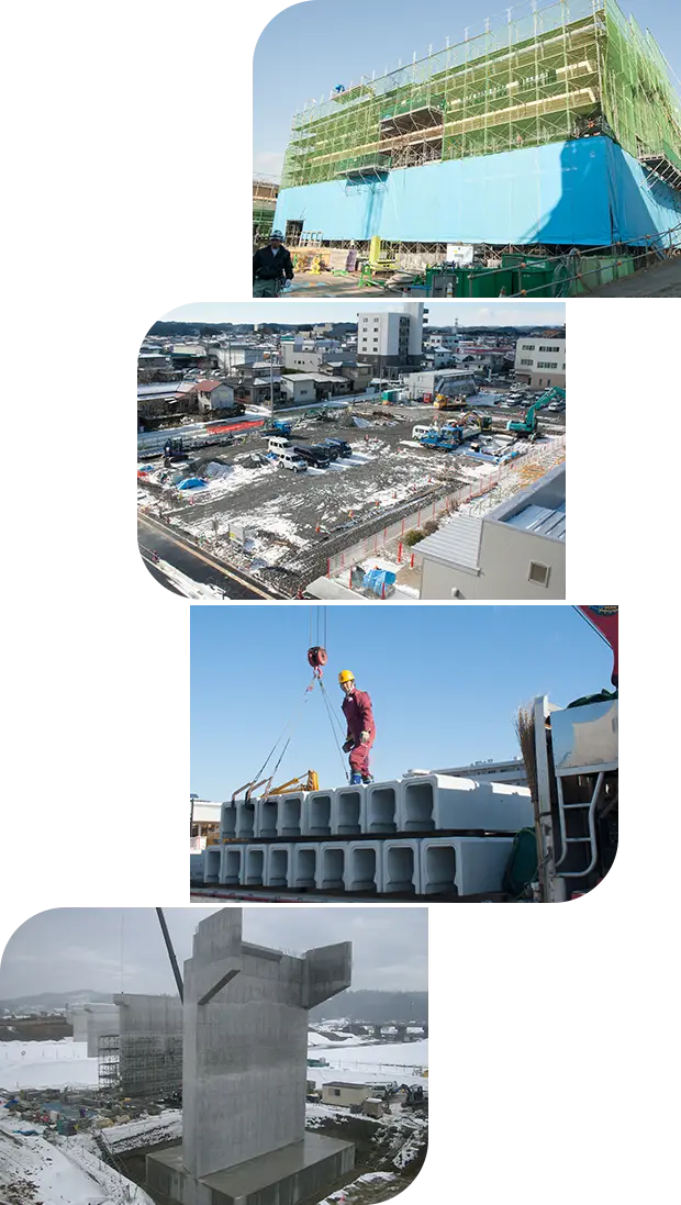平野組の現場写真